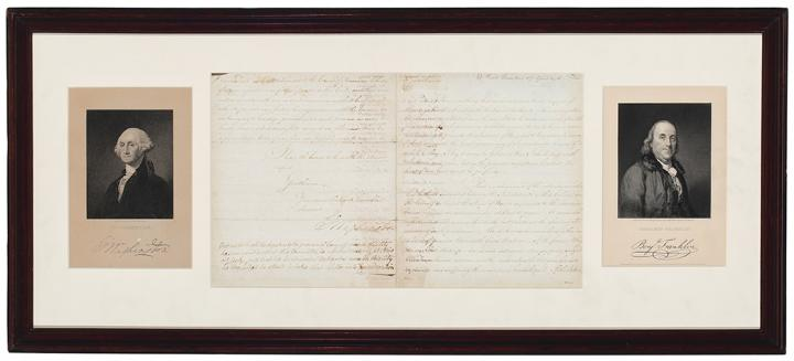 AMERICAN REVOLUTION WASHINGTON GEORGE Important 1776 letter signed to the