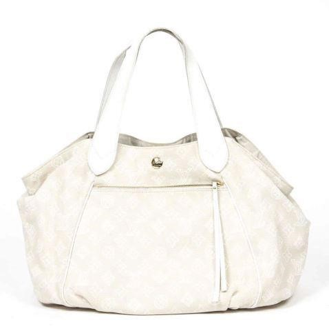 Louis Vuitton Articles de voyage Cabas Ipanema handbag in creme