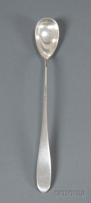 Erickson Silver Shop Spoon Sterling silver Gardner Massachusetts Elongated bowl