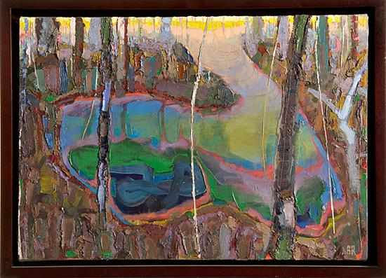 Brian Rutenberg South Carolina b 1965 STUDY FOR POOL 2001