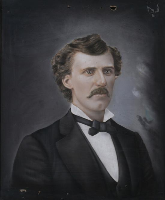 AMERICAN SCHOOL 19th 20th Century PORTRAIT OF JOHN WILKES BOOTH