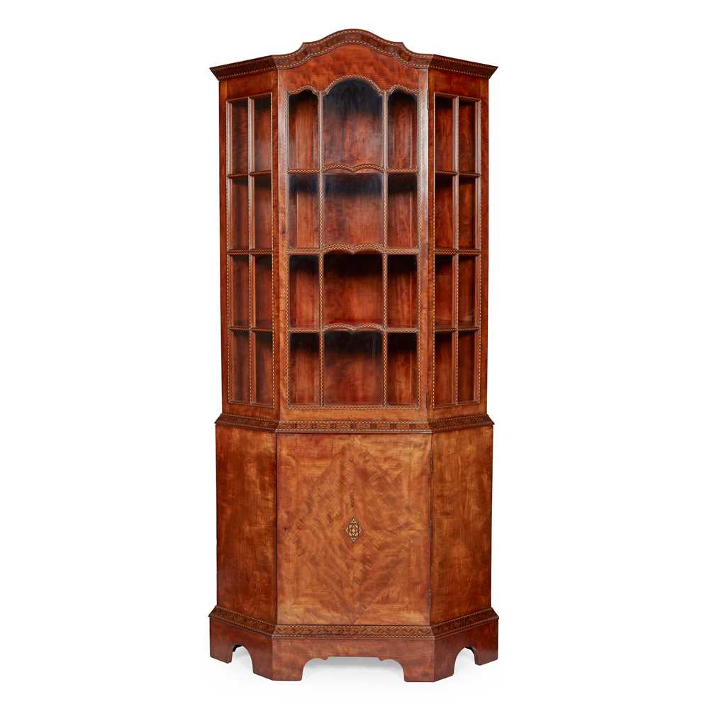 ERNEST GIMSON 1864 1919 ARTS CRAFTS CHINA CABINET CIRCA 1916