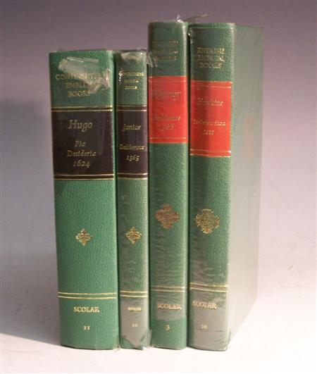 Horden John editor Continental emblem books Facsimiles selected and edited