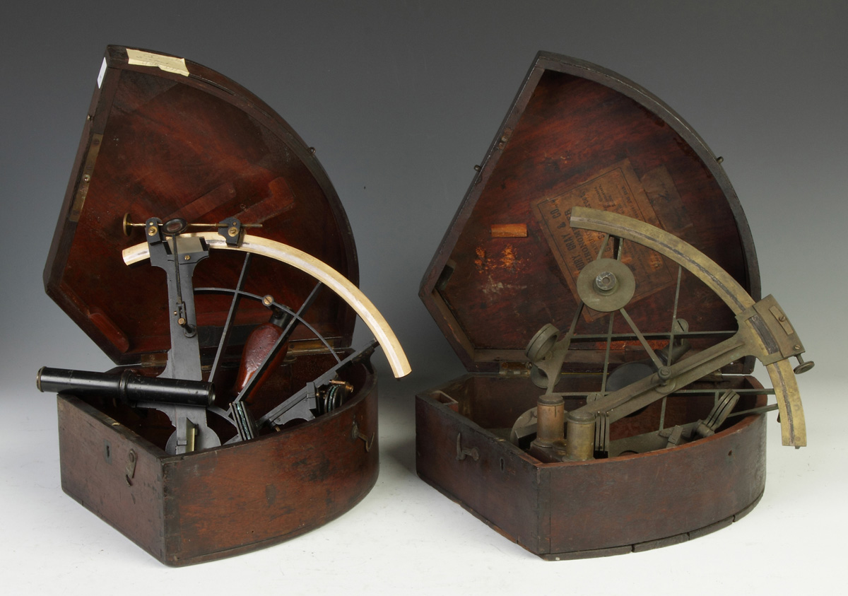Sextant Chronometer Gambey Paris Sextant DeMory Gray Co Chronometer