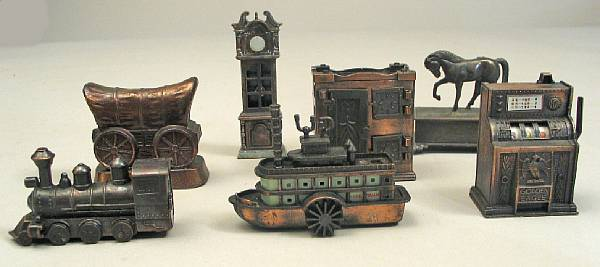 Pencil Sharpeners Quantity of collectible decorative metal pencil sharpeners from