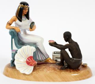 ROYAL DOULTON FIGURINE LES FEMMES FATALES CLEOPATRA ROYAL DOULTON FIGURINE