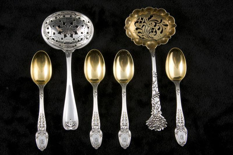 Group of Tiffany Co Sterling Silver Flatware including a set