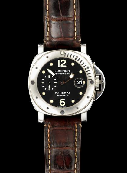 Luminor Submersible wristwatch Panerai Automatic designed for diving submersible up