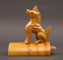 Terracotta Figural Roof Tile Terracotta figural roof tile in the