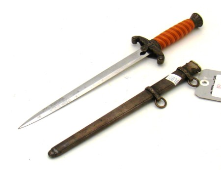 German WWII Army Officer s dress dagger Grip fittings and