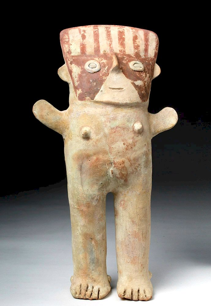 Chancay Bi Chrome Cuchimilco Star Gazer Pre Columbian Peru Chancay
