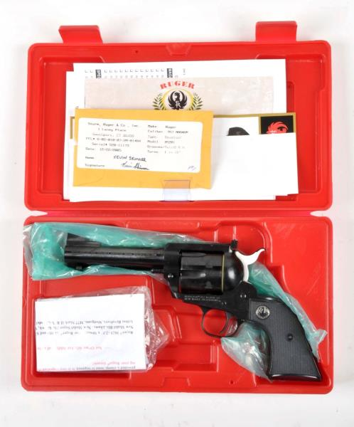 Cased Set 2 50th Ann Blackhawk Revolvers Serial 520 11173