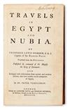 NORDEN FRIDERIK LUDWIG Travels in Egypt and Nubia 7 folding