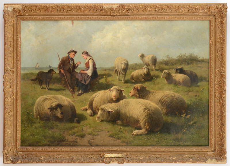 TH ODORE GERARD 1829 1895 AND CORNEILLE VAN LEEMPUTTEN 1841