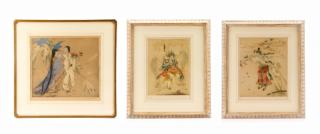 3 Signed Drypoint Etchings by Elyse Ashe Lord Elyse Ashe