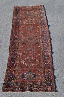 Heriz Runner Heriz runner early 20th century 9 9 long