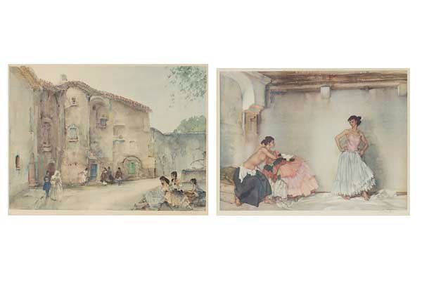 Sir William R Flint Casilda Three Groups Viviers Sir William