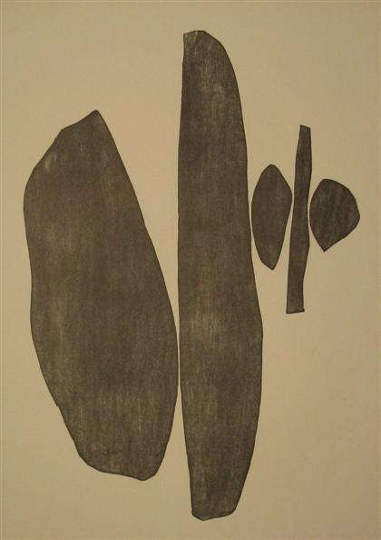 ABRAHAM P HANKINS american 1904 1963 eight woodcuts FORMS ON