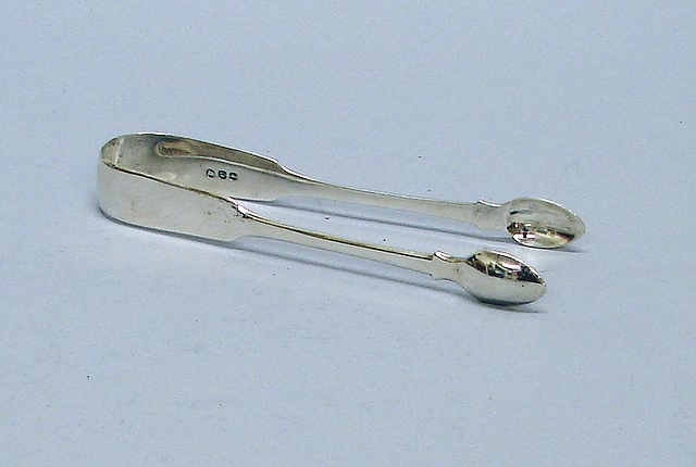 Maker Nicholas Hearnden London 1776 almond form clasps 5 7
