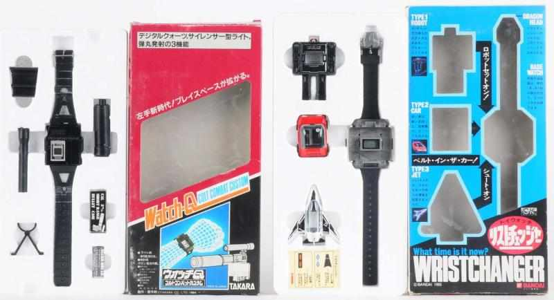 Watch Q Colt Custom Bandai Wrist Changer Takara Completely 1980s
