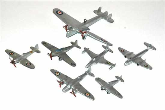 Dinky No 60V Armstrong Whitley Bomber And Others silver with