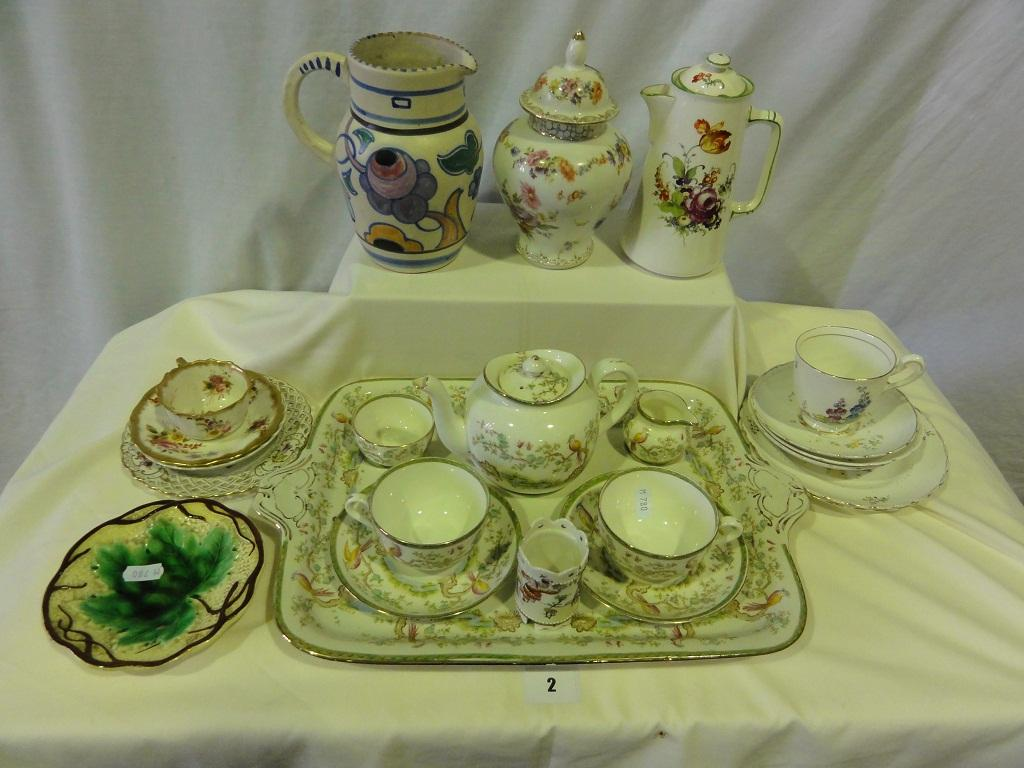 An interesting collection of 19th and 20th century ceramics including