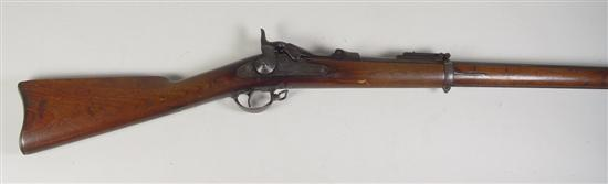 Model 1873 Springfield Trapdoor Rifle In 45 70 caliber Breechblock