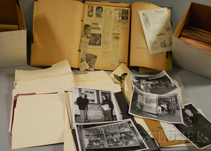 Archive of Hollywood Movie Promotional Related Material for Boston and
