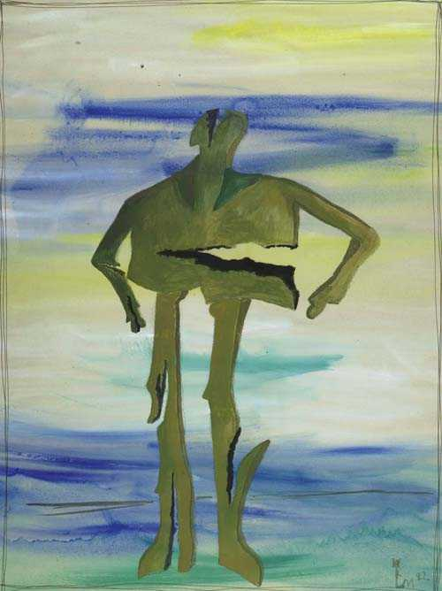 METZLER KURT LAURENZ Balgach 1941 lives in Zurich Luftmensch 1982