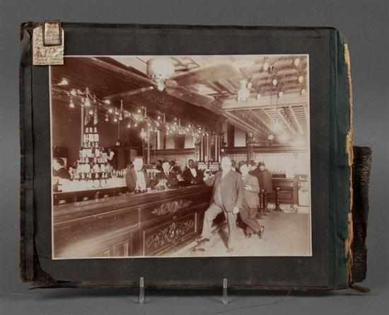 Photograph Unidentified photographer Interior of Reilley s Saloon circa 1910