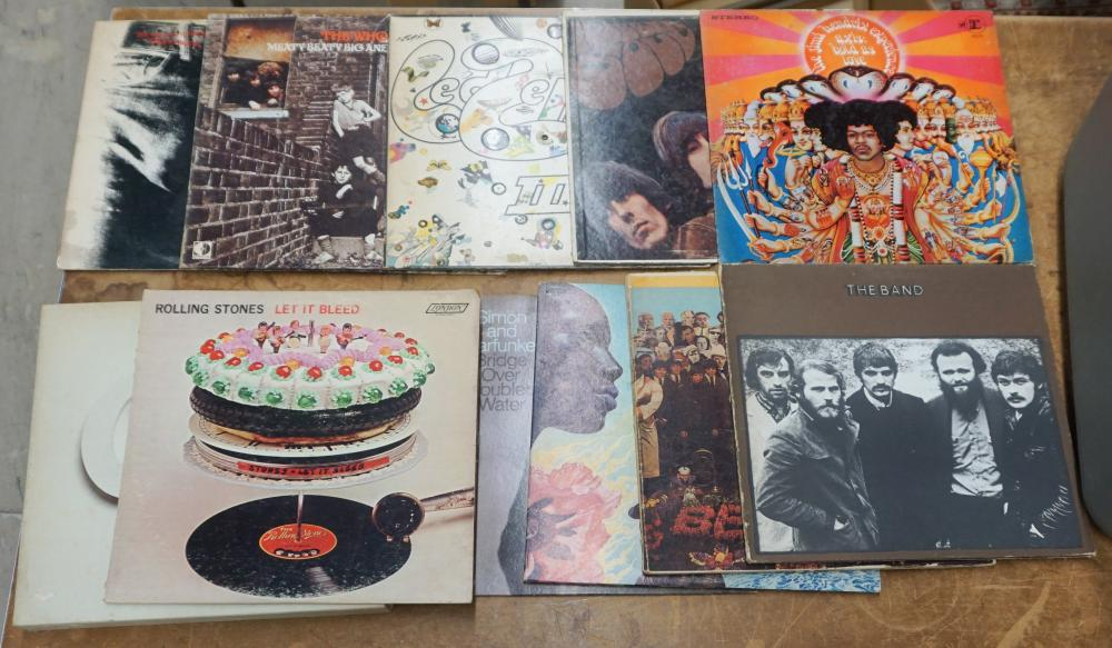 COLLECTION OF ASSORTED PREDOMINANTLY CLASSIC ROCK VINYL RECORDSCollection of Assorted