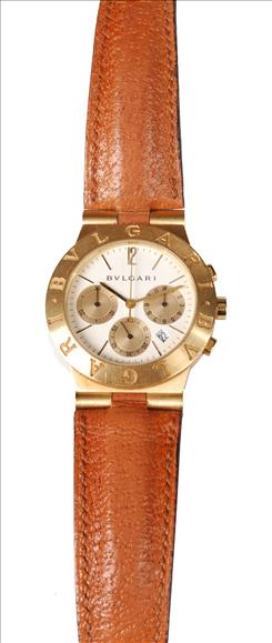 Bvlgari Bvlgari a gentleman s 18 carat gold wrist watch