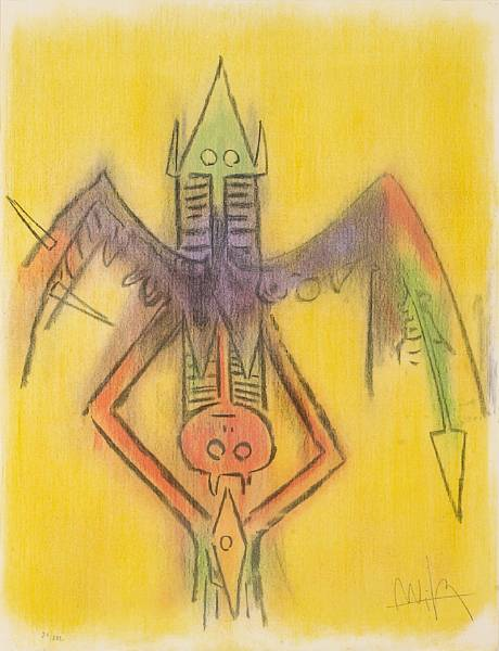Wifredo Lam Cuban 1902 1982 Mont e des s ves