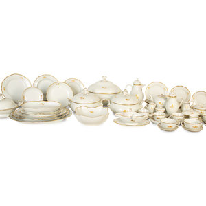 A Meissen Porcelain Tea Coffee Chocolate and Dinner Service 20th