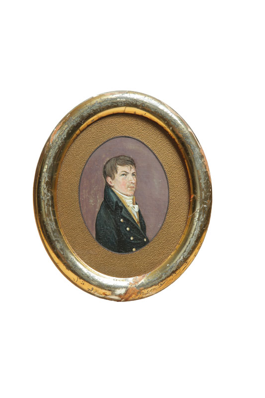 MINIATURE PORTRAIT OF A GENTLEMAN American 1st quarter 19th century