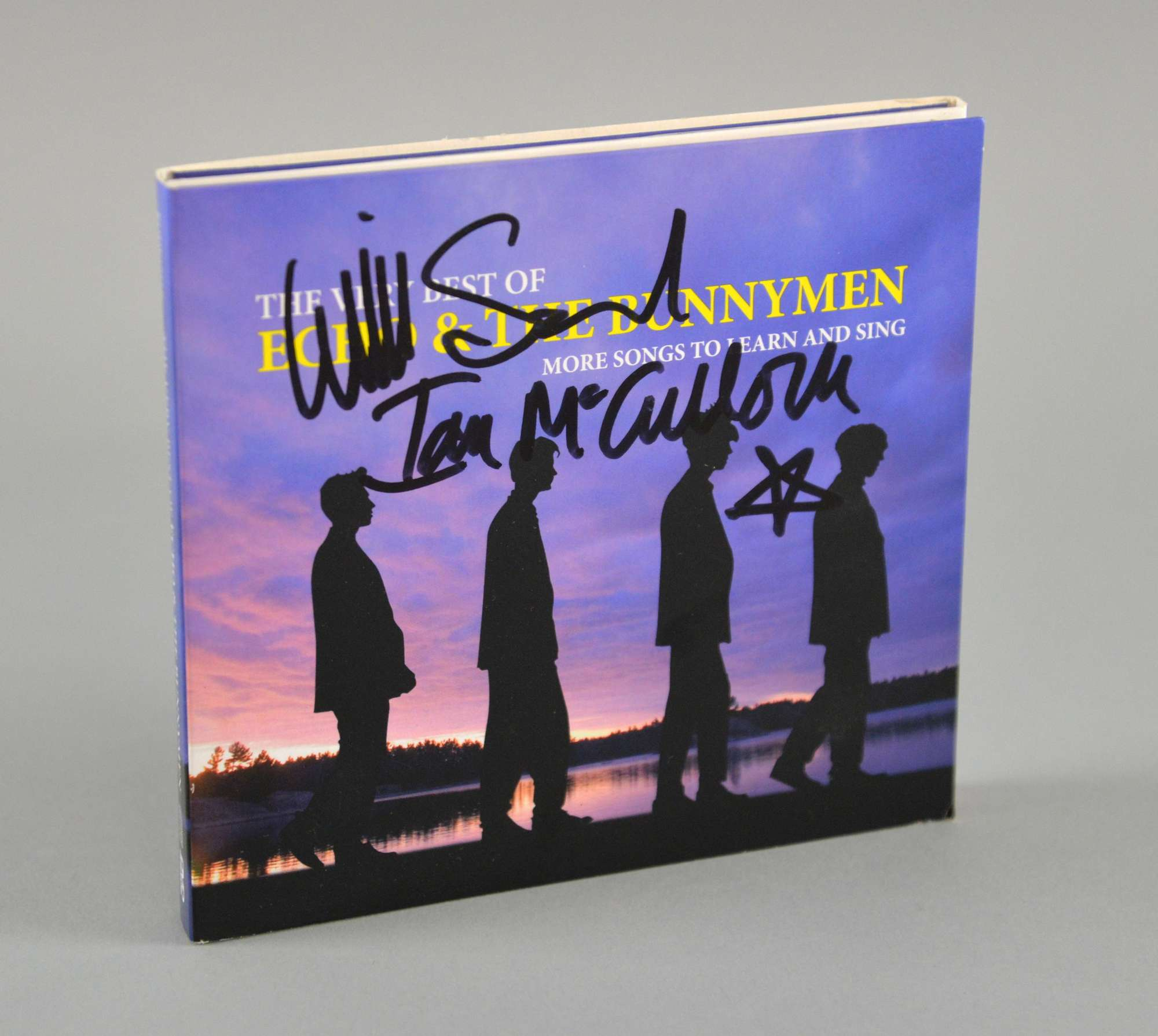 Echo The Bunnymen The Very Best of CD signed to
