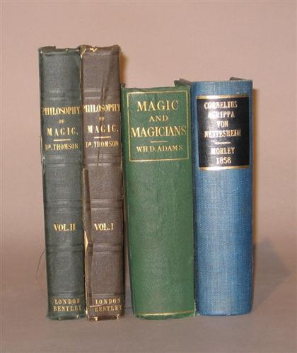 4 vols Occult Subjects Magic 19th Century Imprints Salverte Eusebe