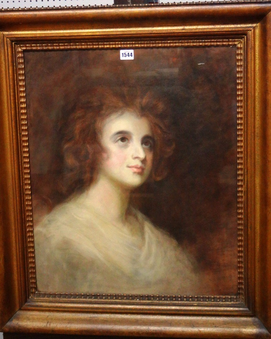 Mrs Daniell after George Romney Portrait of Mrs Tickell n