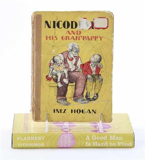 Signed books by Flannery O Connor and Inez Hogan O