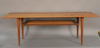 Grete Jalk coffee table ht 20 in top 21 x