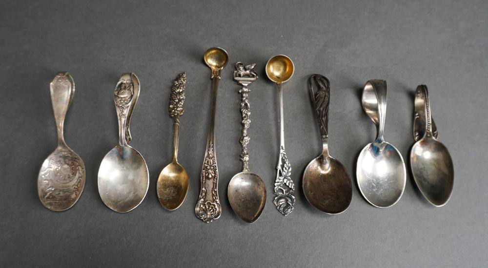 GROUP OF ASSORTED PREDOMINANTLY STERLING AND LESSER SILVER YOUTH AND