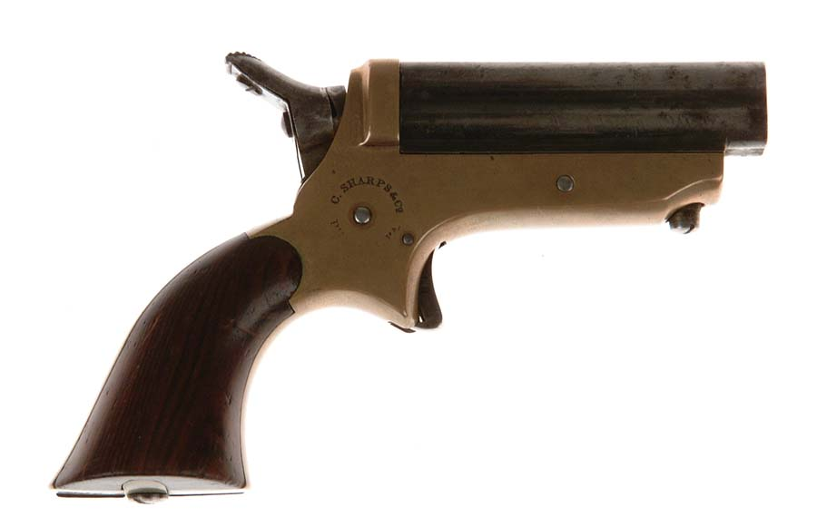 SHARPS MODEL 1C DERRINGER Cal 22 SN 4419 Usual configuration