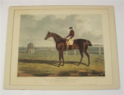 3 pieces Hand Colored Sporting Aquatints Herring John Frederick St