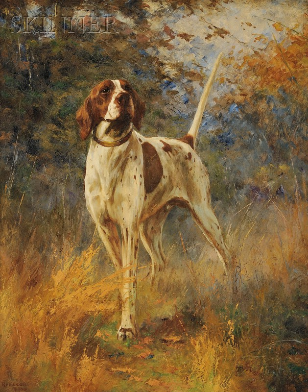 Percival Leonard Rosseau American 1859 1937 Stylish Mack Portrait of