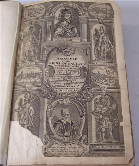Baker Sir Richard A chronicle of the Kings of England