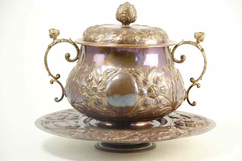Arts and Crafts Copper Tureencirca 1890 by the Duchess of