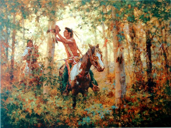 Howard Terpning American 1927 Limited Edition print on fine art