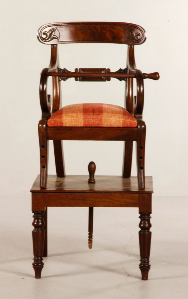 8257 Regency Mahogany Child s Highchair Regency child s highchair