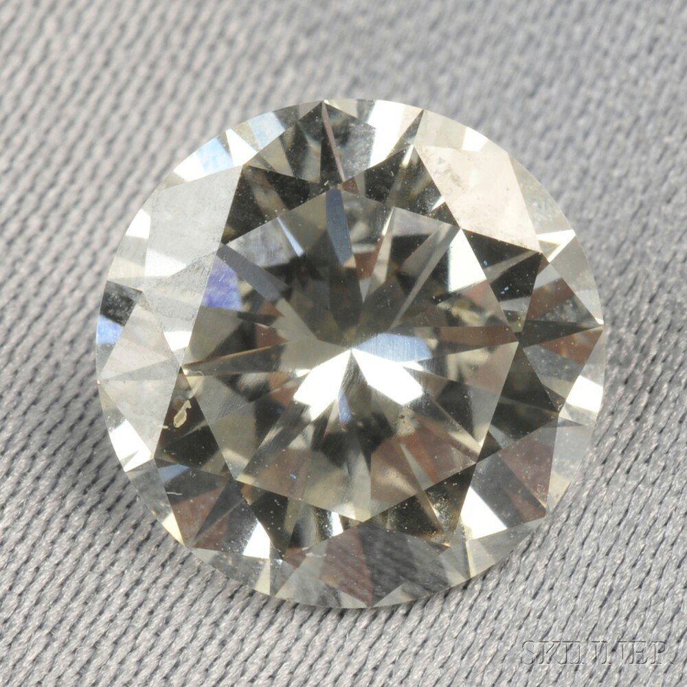 Unmounted Diamond the full cut diamond weighing approx 3 00