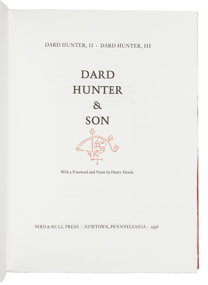BIRD BULL PRESS HUNTER Dard II HUNTER Dard III Dard
